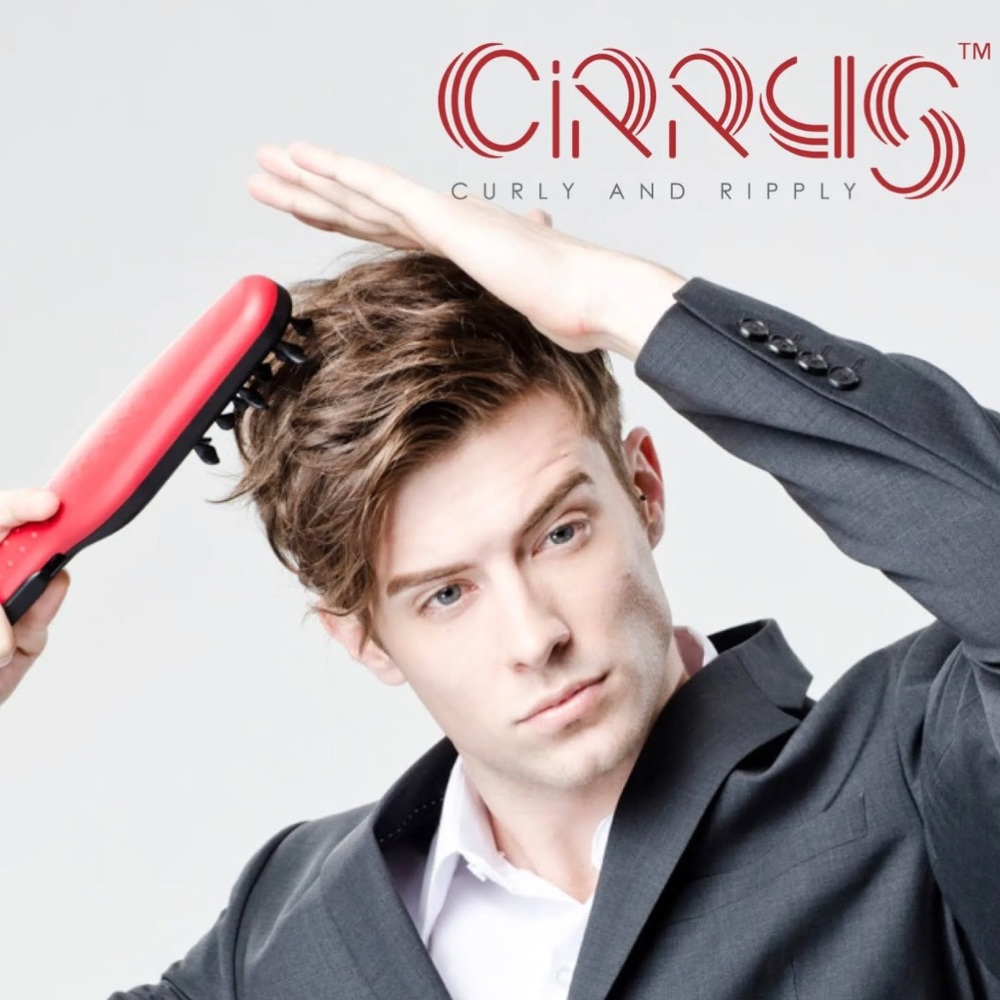 Cirrus curly ripply no heat hair styling tool
